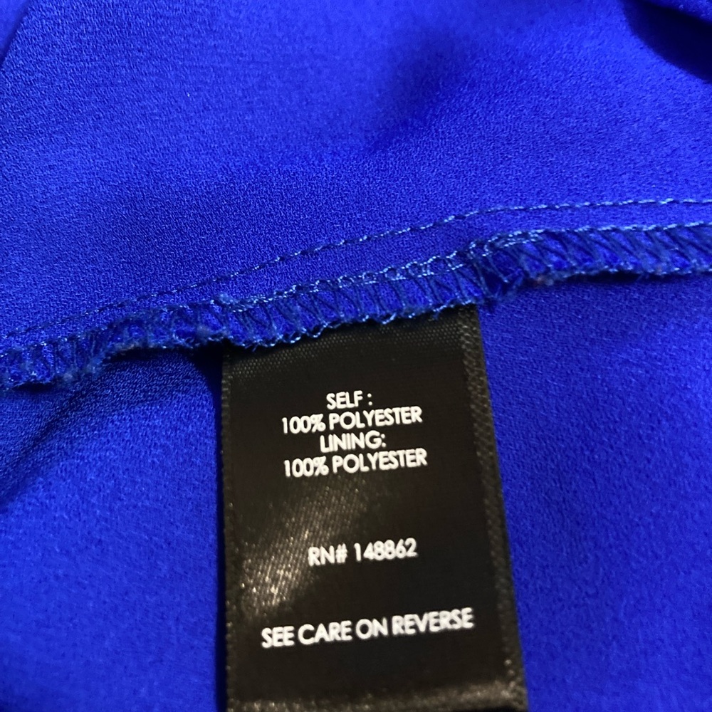 Torrid Vibrant Blue Women's Camisole - Picture 8 of 8